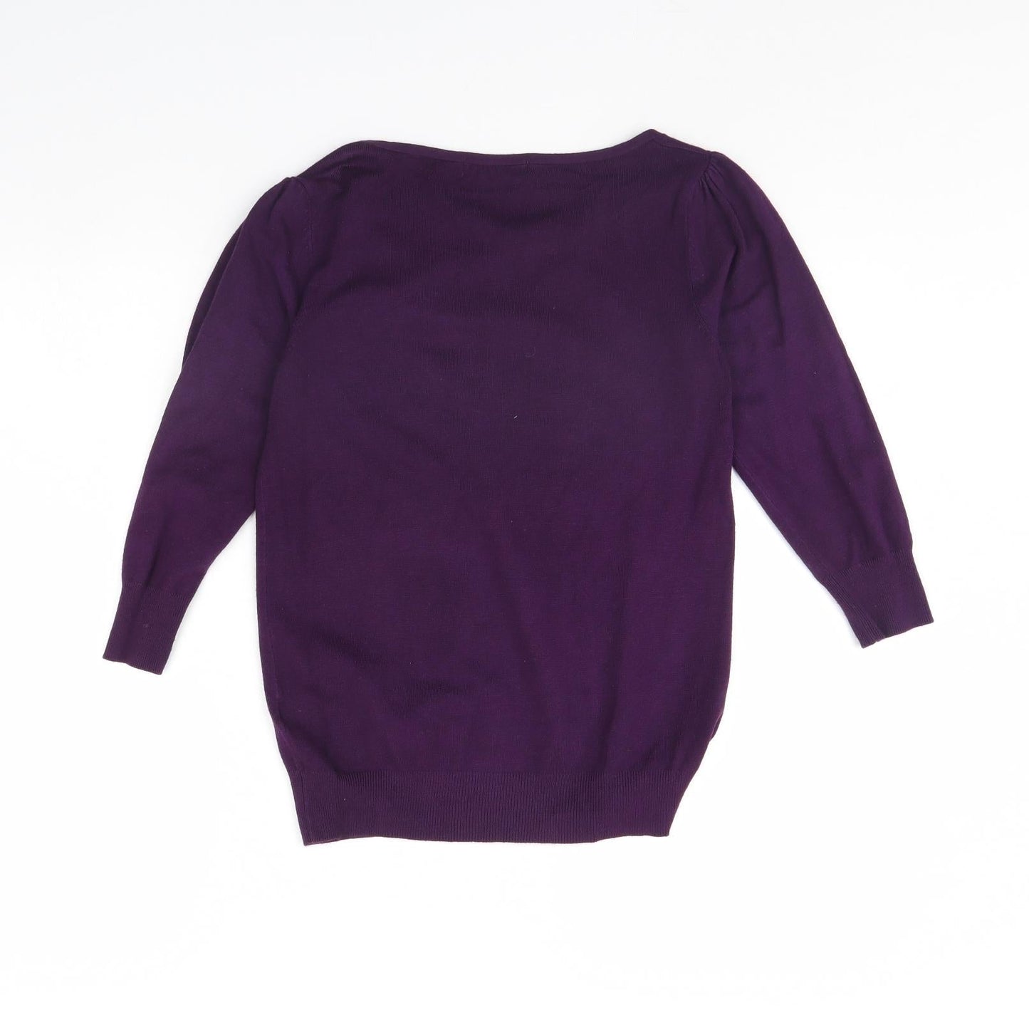 m&s Womens Purple   Pullover Jumper Size 8