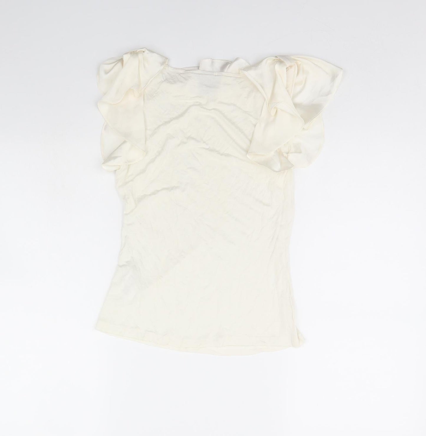 H&M Womens Ivory   Cropped Tank Size XS