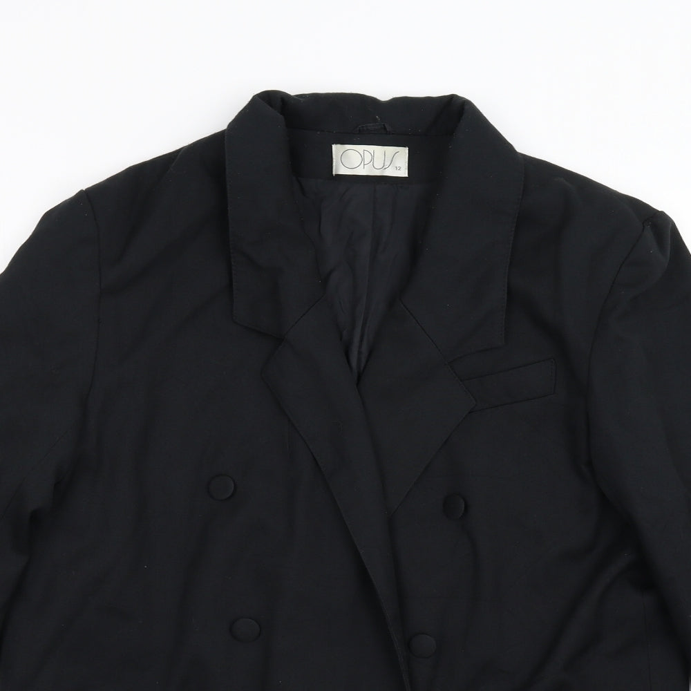 OPUS Womens Black   Jacket Blazer Size 12