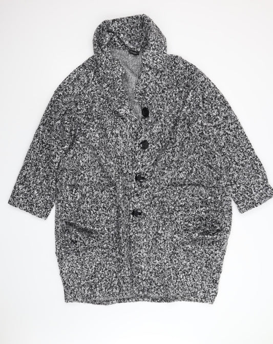 NEW Collection Womens Grey   Overcoat Coat Size XL