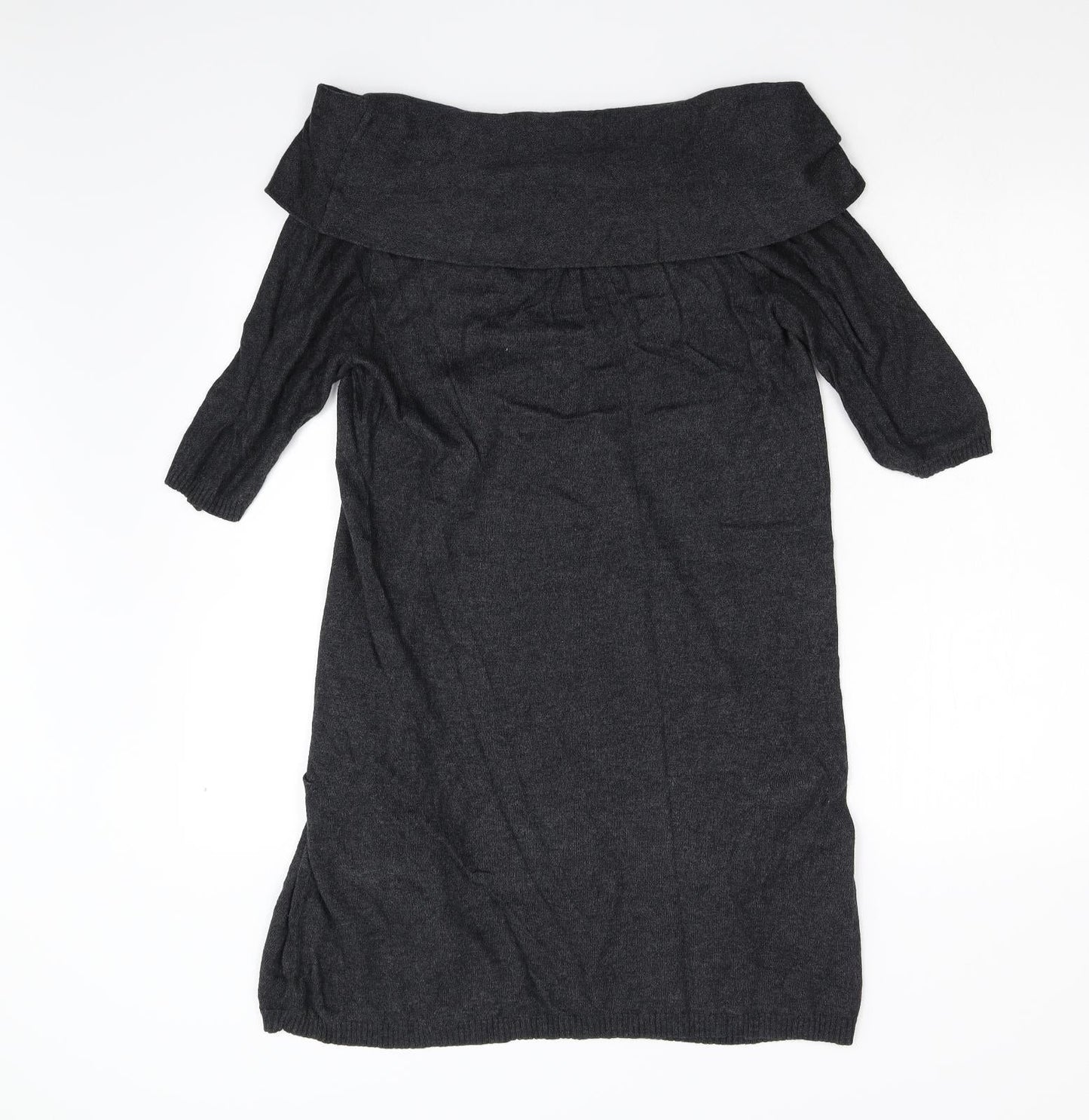 Preworn Womens Grey   Jumper Dress  Size 10