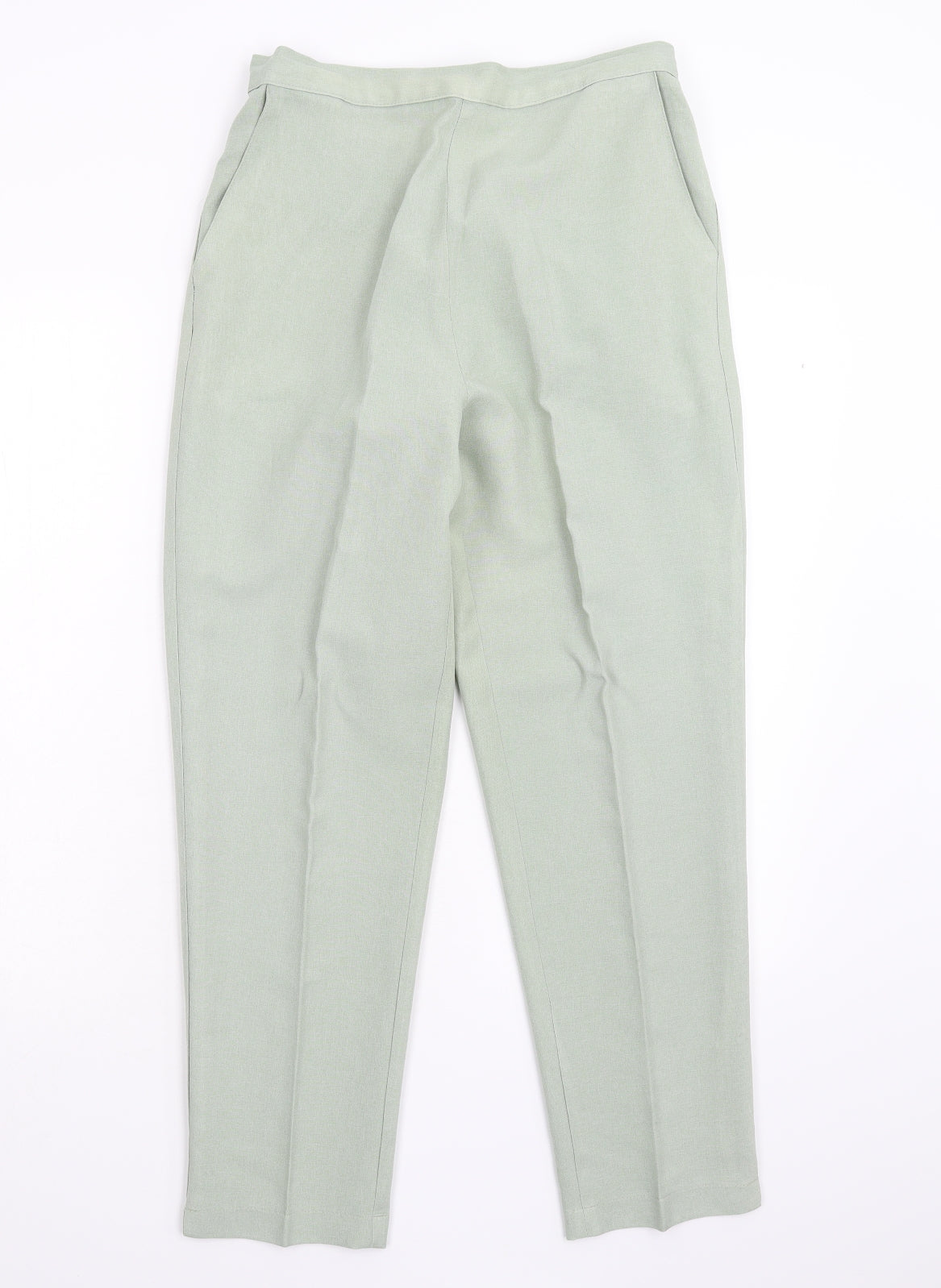 Preworn Womens Green   Trousers  Size 12 L27 in