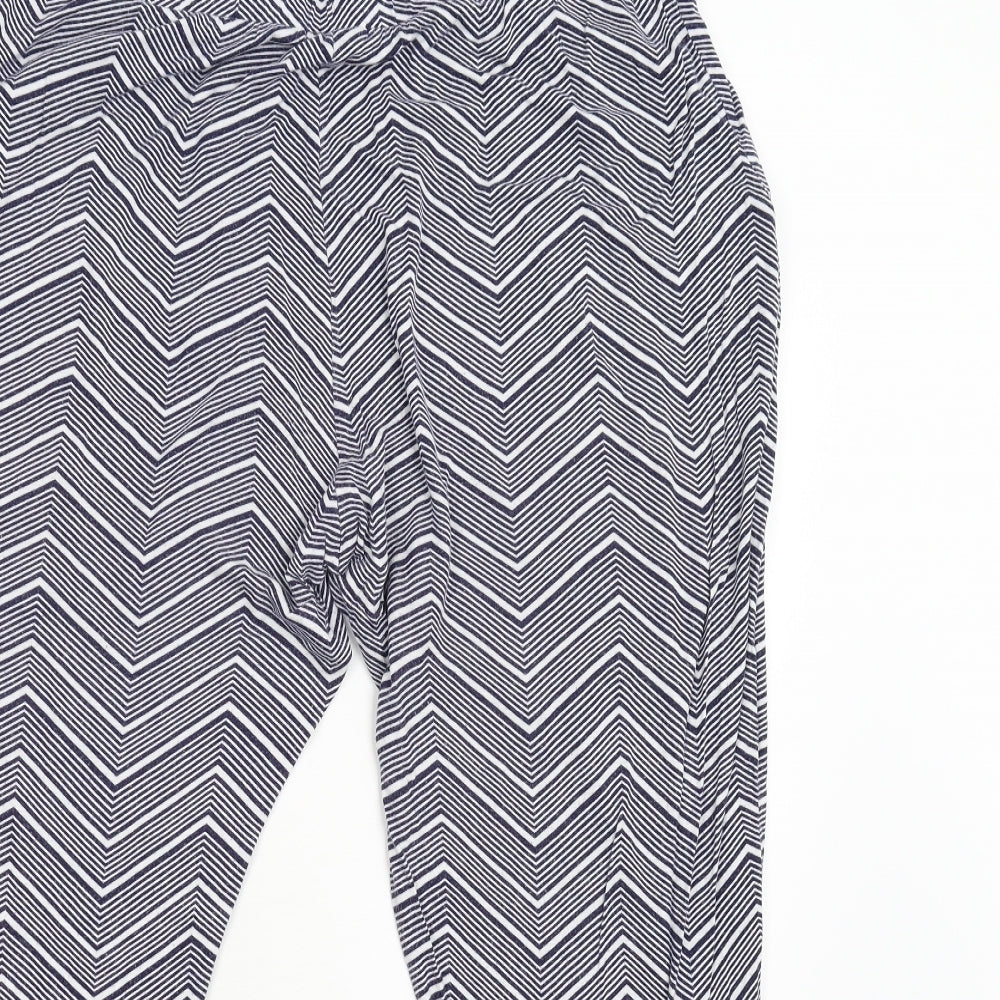 Intuition Womens Blue Geometric  Trousers  Size 20 L28 in