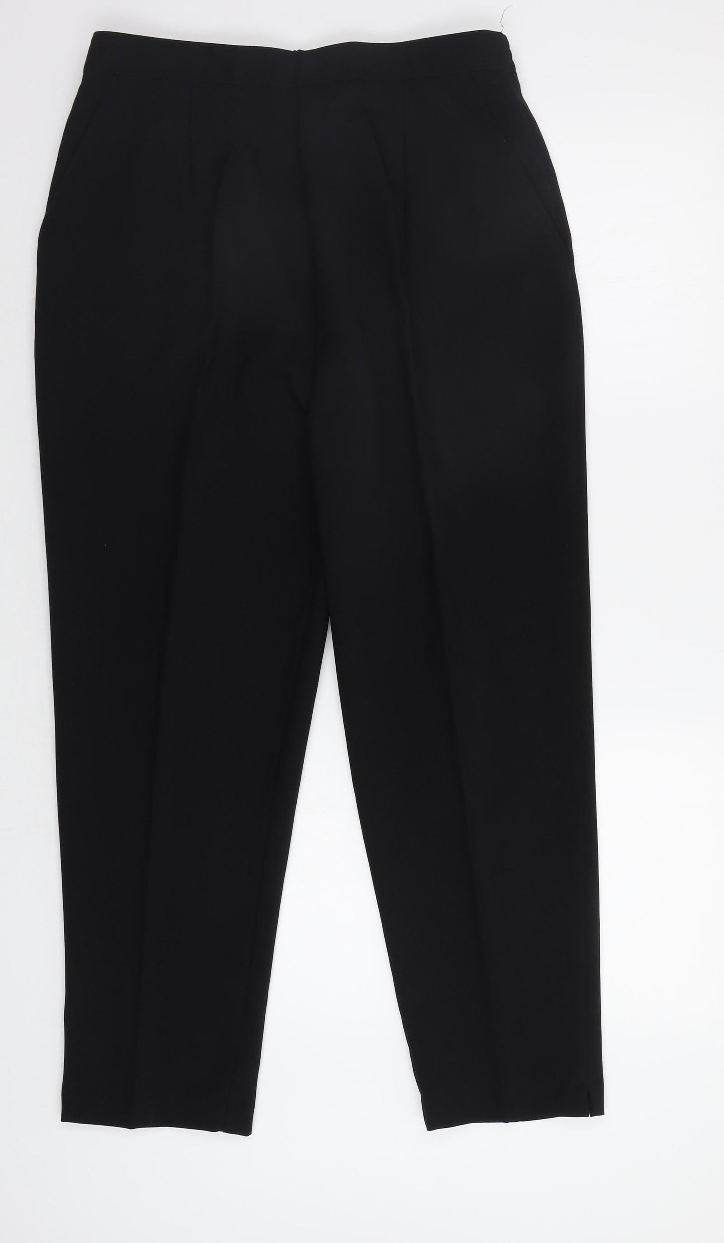 Preworn Womens Black   Trousers  Size 14 L29 in