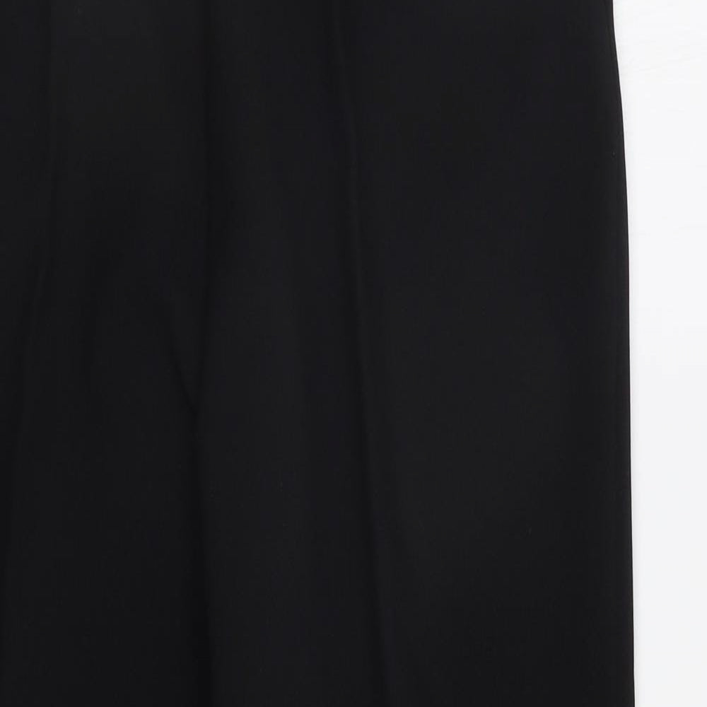 Preworn Womens Black   Trousers  Size 14 L29 in