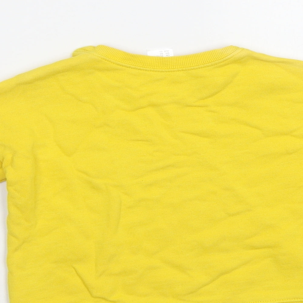 H&M Baby Yellow   Basic Casual Size 12 Months