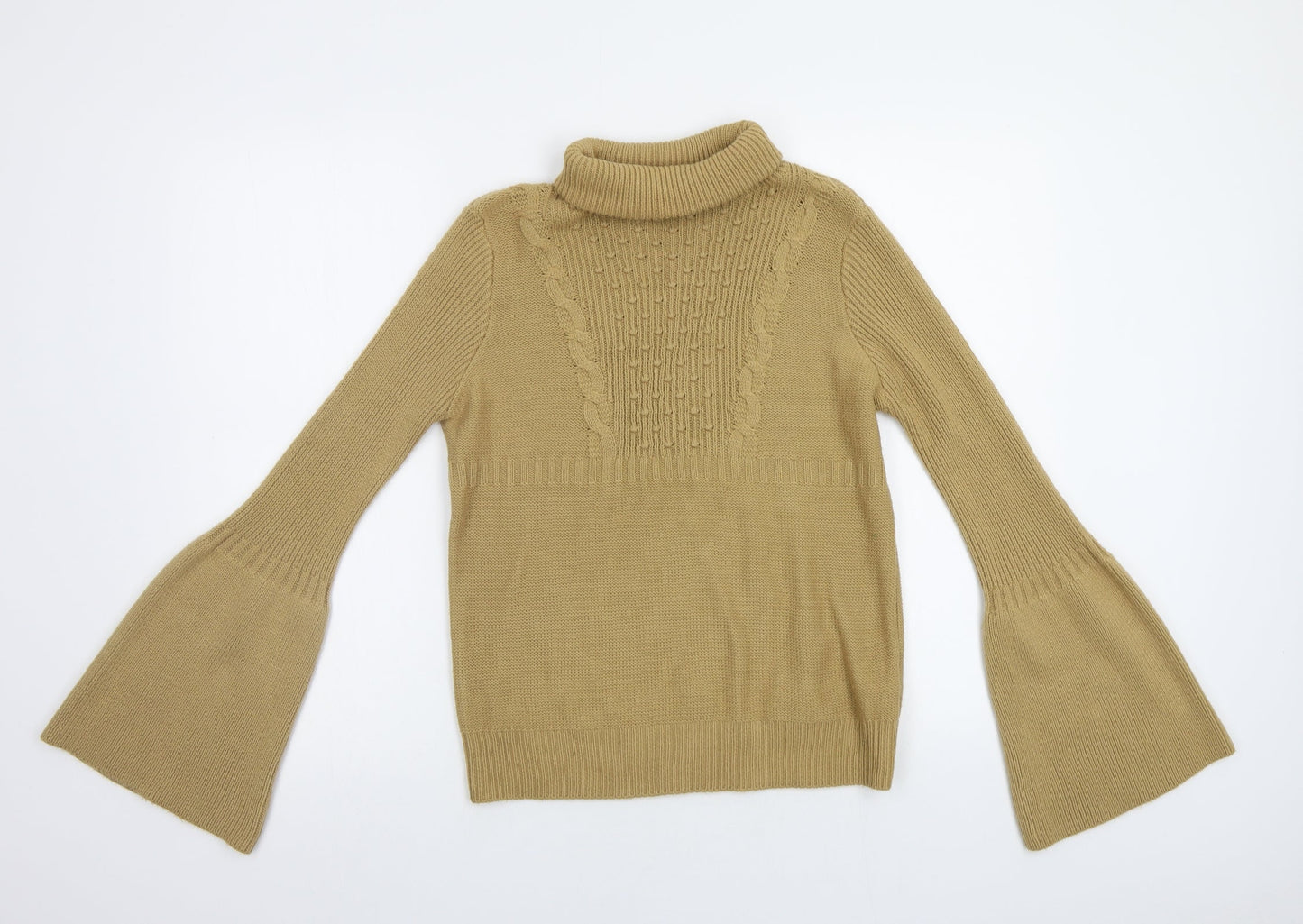 Oasis Womens Beige   Pullover Jumper Size S