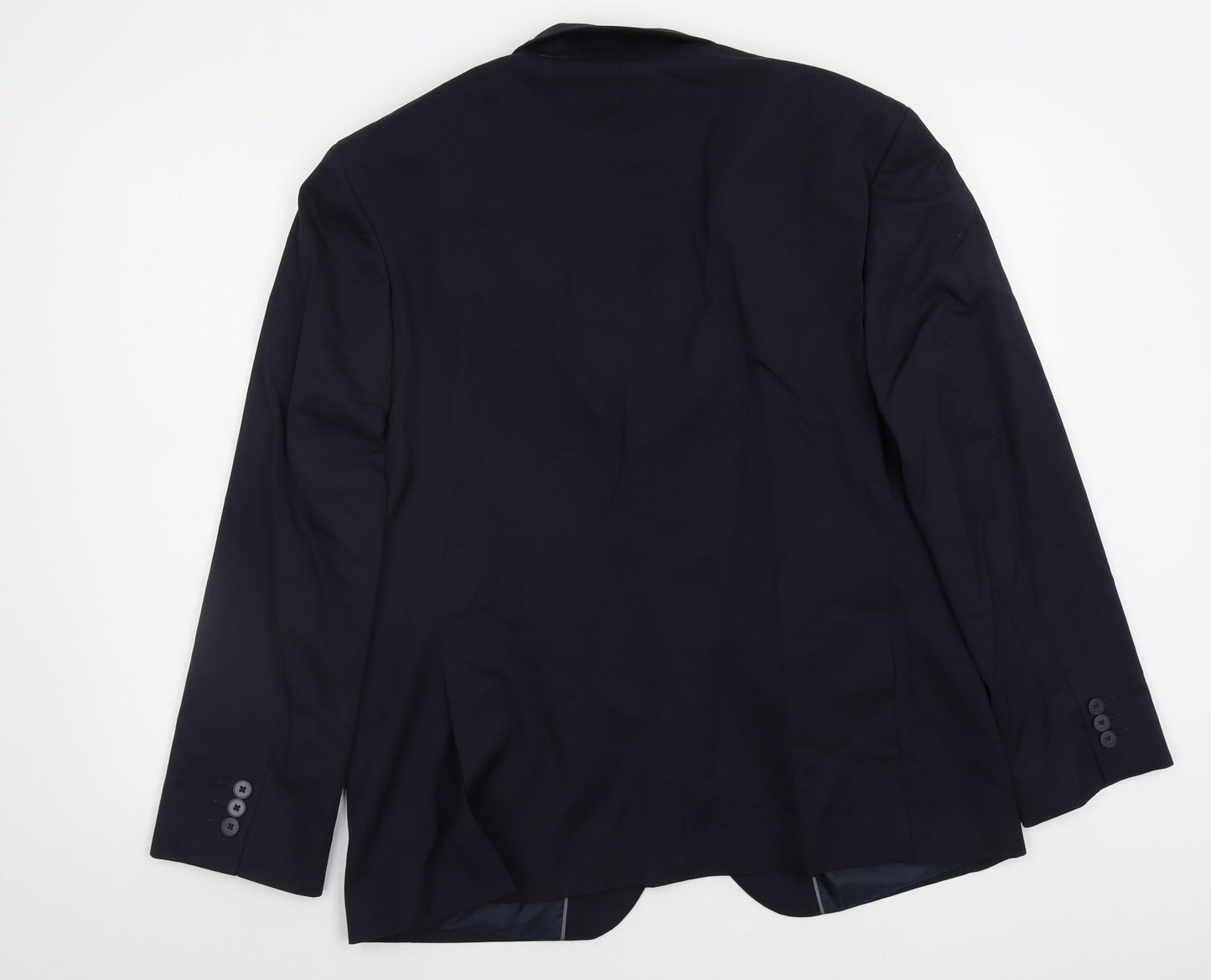 M&S Mens Blue   Jacket Blazer Size 42