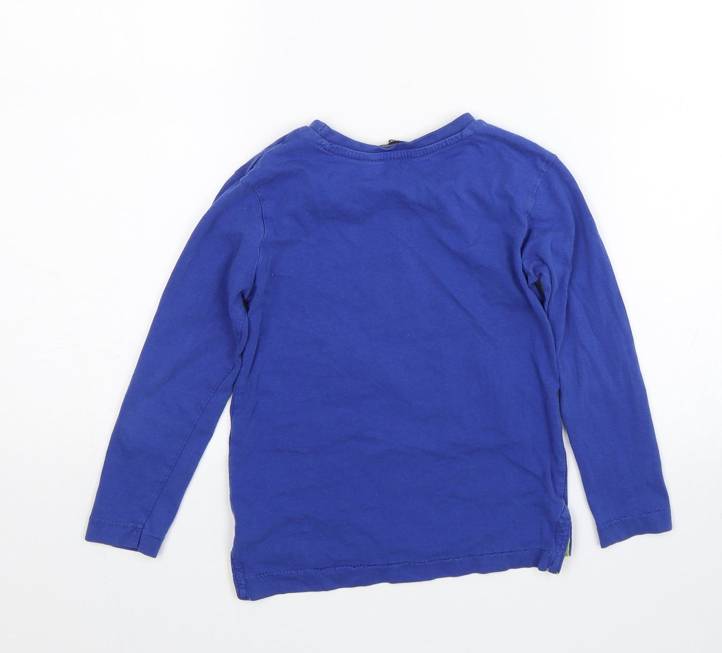 George Boys Blue   Basic T-Shirt Size 4-5 Years  - Brooklyn Manhattan