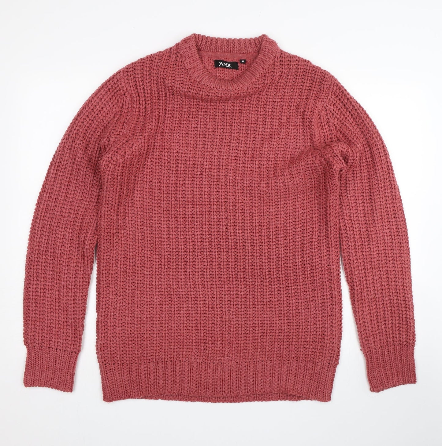 Yole Mens Red   Pullover Jumper Size S
