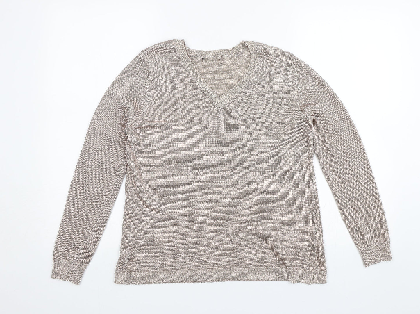 Preworn Womens Pink   Pullover Jumper Size 14