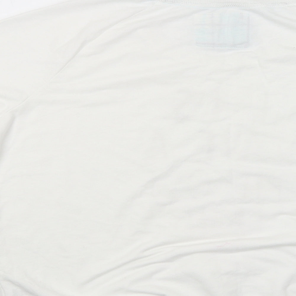TU Womens White Solid  Babydoll Pyjama Top Size 18  - Lets have a pillow fight