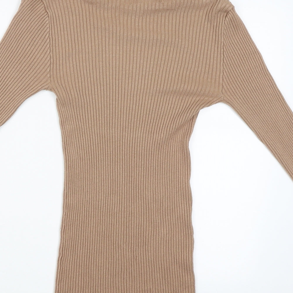 Primark Womens Brown   Pullover Jumper Size 14