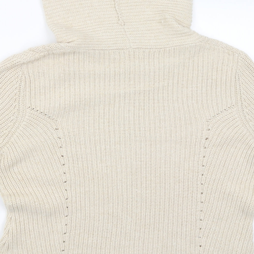 Monsoon Womens Beige   Pullover Jumper Size L