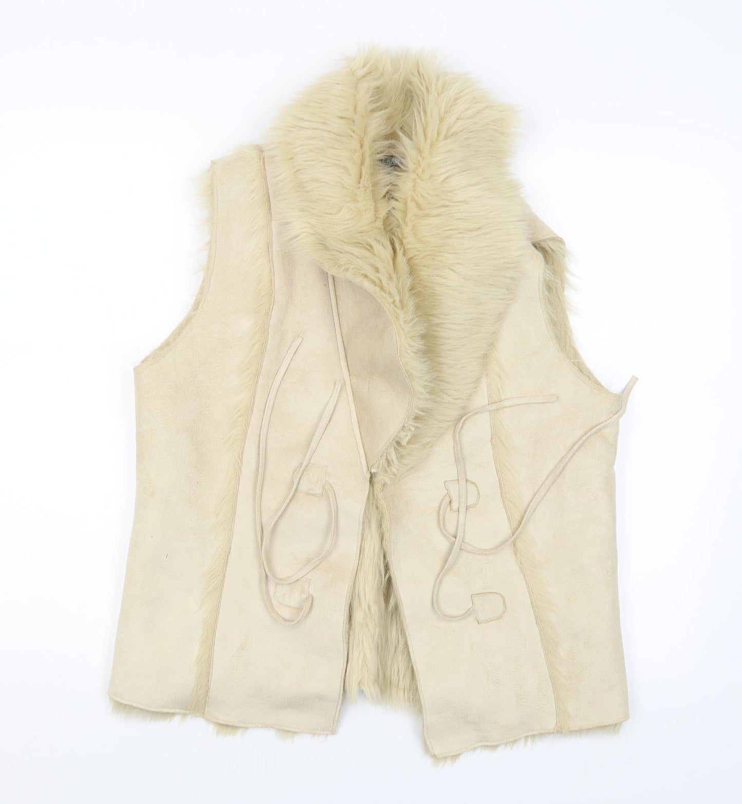Purple Rain Womens Beige   Jacket  Size L