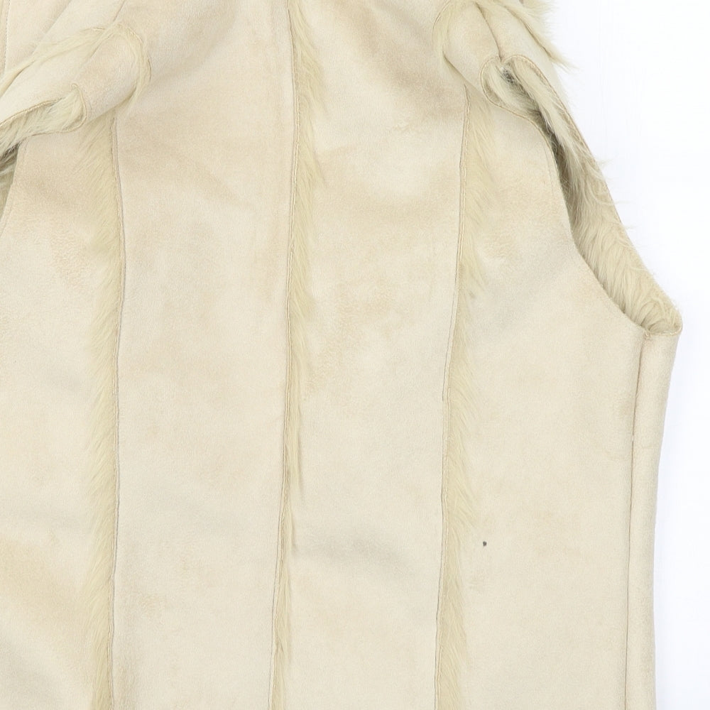Purple Rain Womens Beige   Jacket  Size L