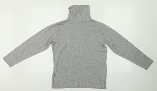 isle Womens Grey   Pullover Sweatshirt Size S