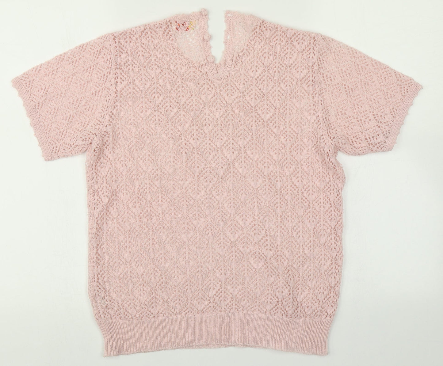 Preworn Womens Pink   Cardigan Jumper Size M