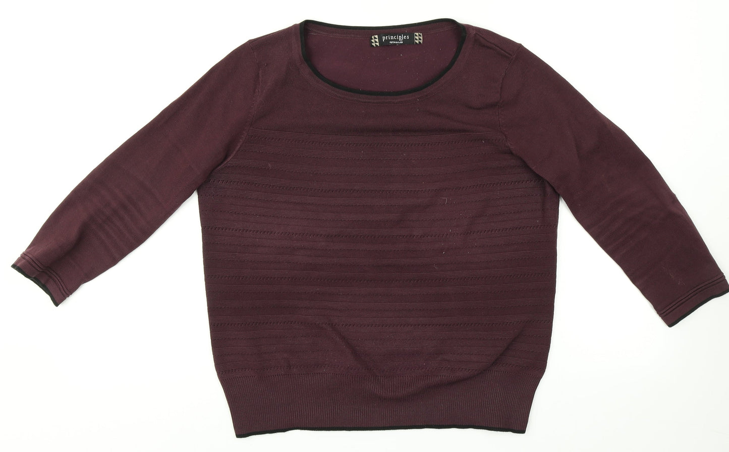 Principles Womens Purple   Pullover Jumper Size 14