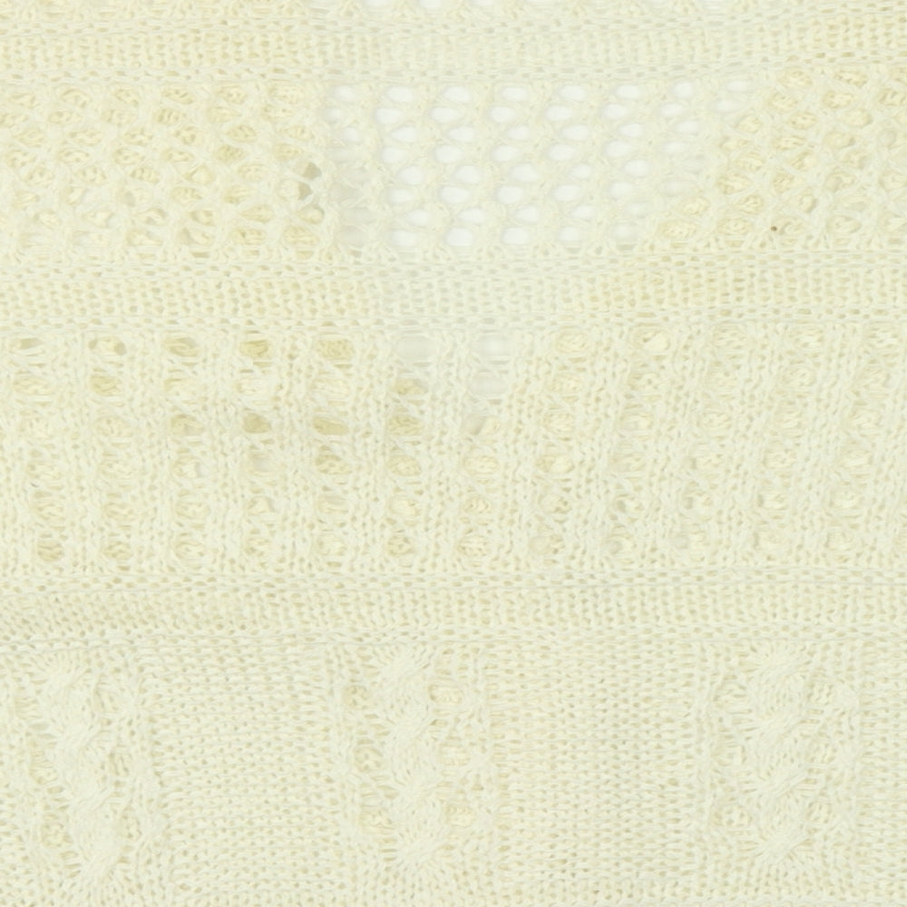 TU Womens Beige   Cardigan Jumper Size 10