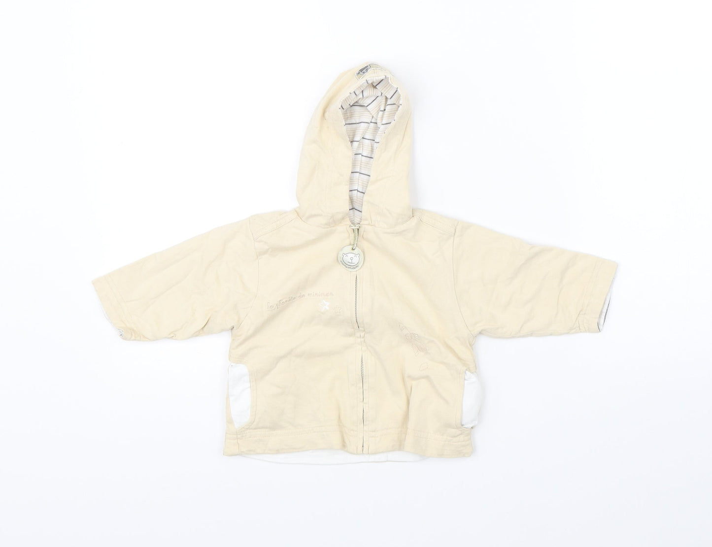 Preworn Baby Beige   Pullover Jumper Size 6-9 Months