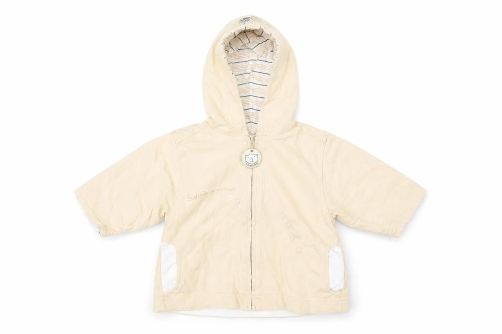 Front view of Preworn Baby Beige jumper, size 6-9, Months