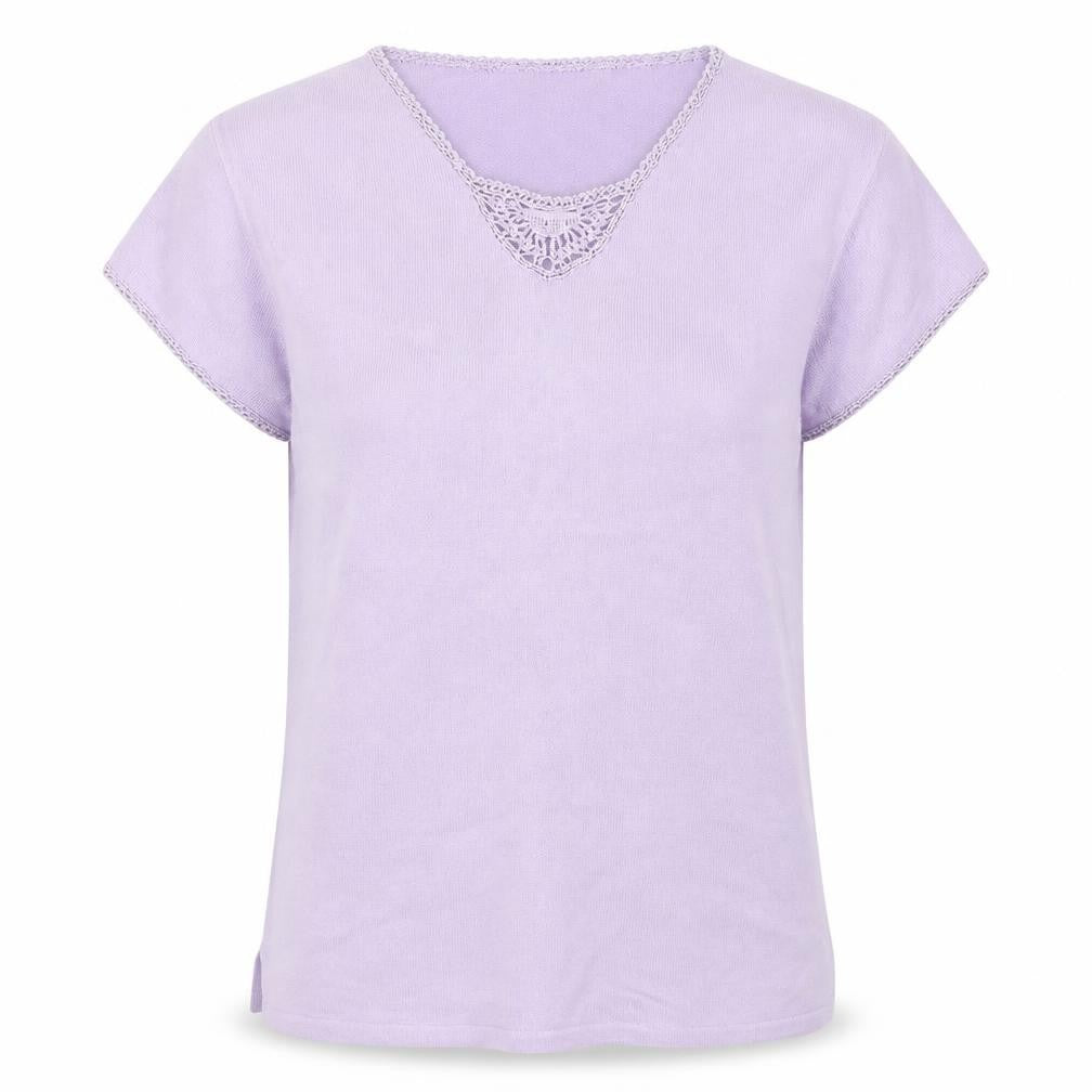Fay Louise Womens Purple   Basic Blouse Size L