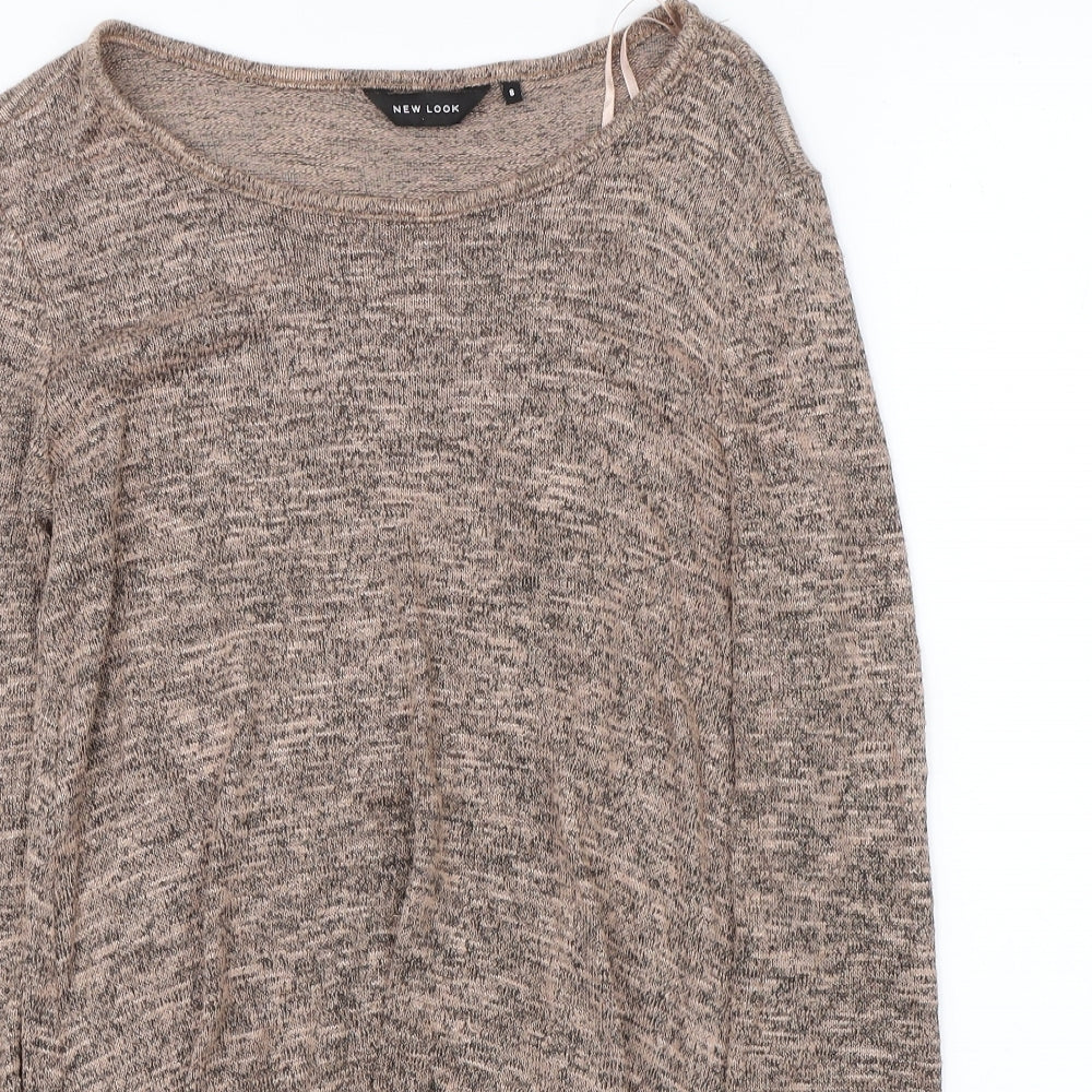 New Look Womens Pink   Pullover Jumper Size 8