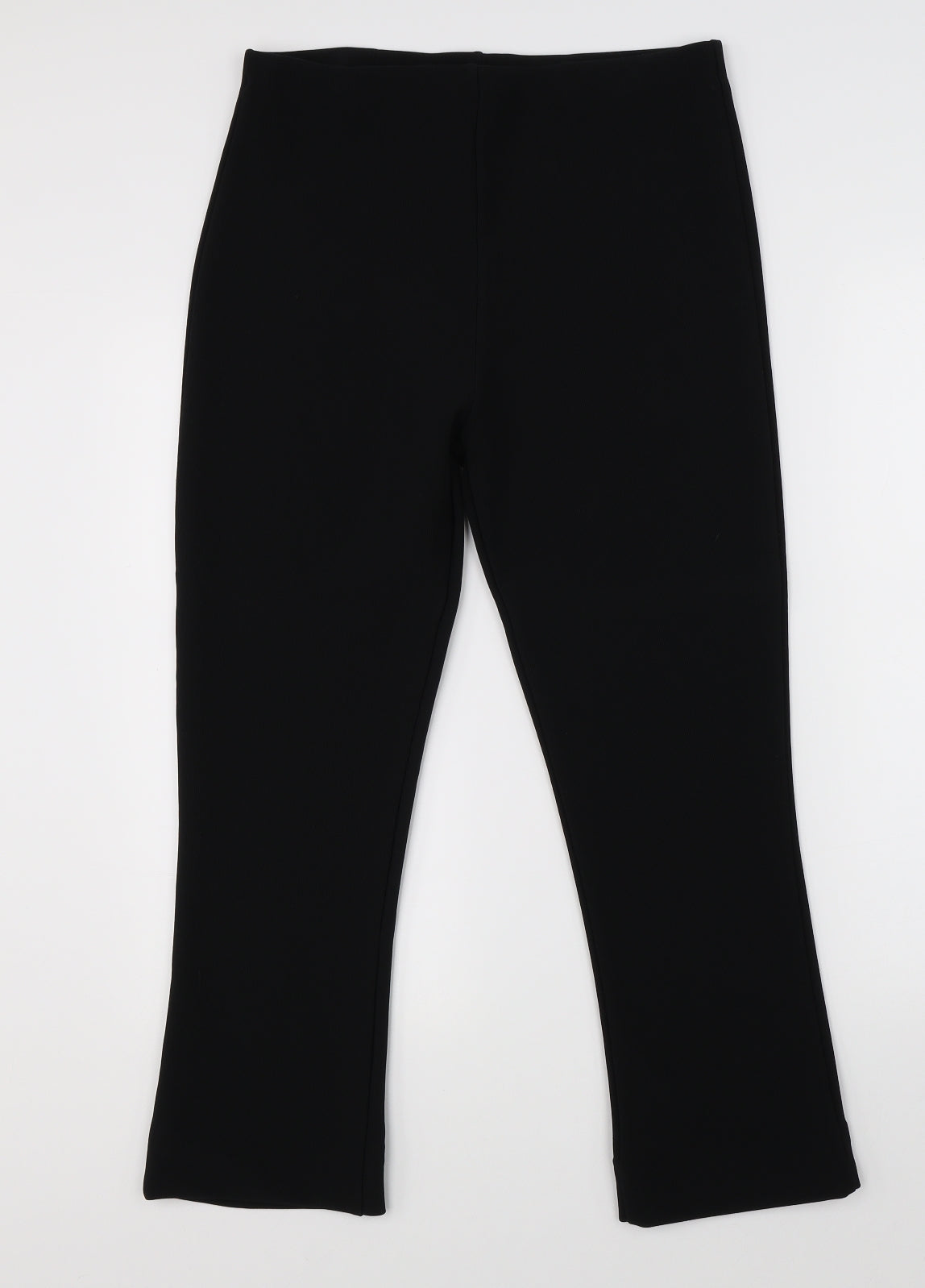 Preworn Womens Black   Dress Pants Trousers Size 12 L24 in