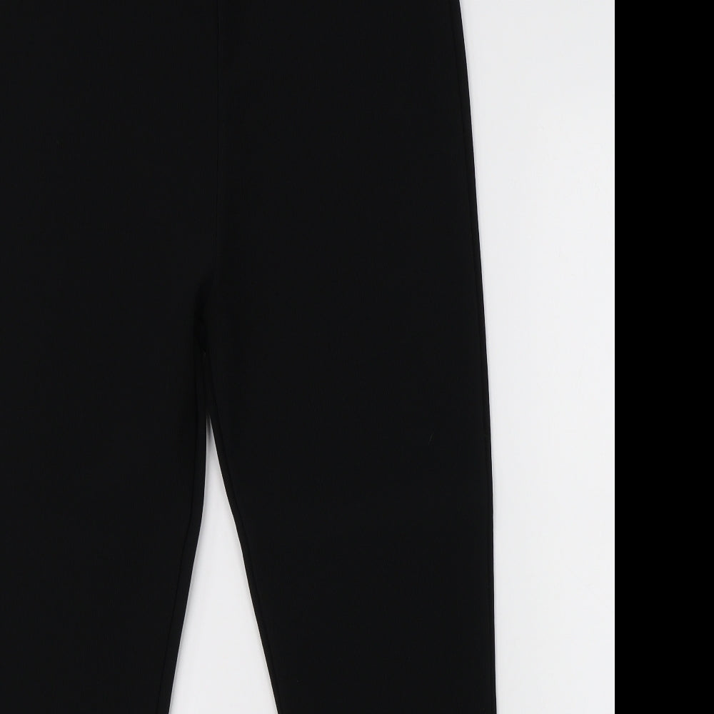 Preworn Womens Black   Dress Pants Trousers Size 12 L24 in