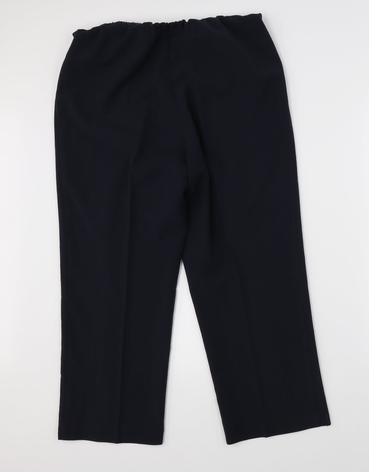 Sarah Hamilton Womens Blue   Dress Pants Trousers Size 14 L26 in