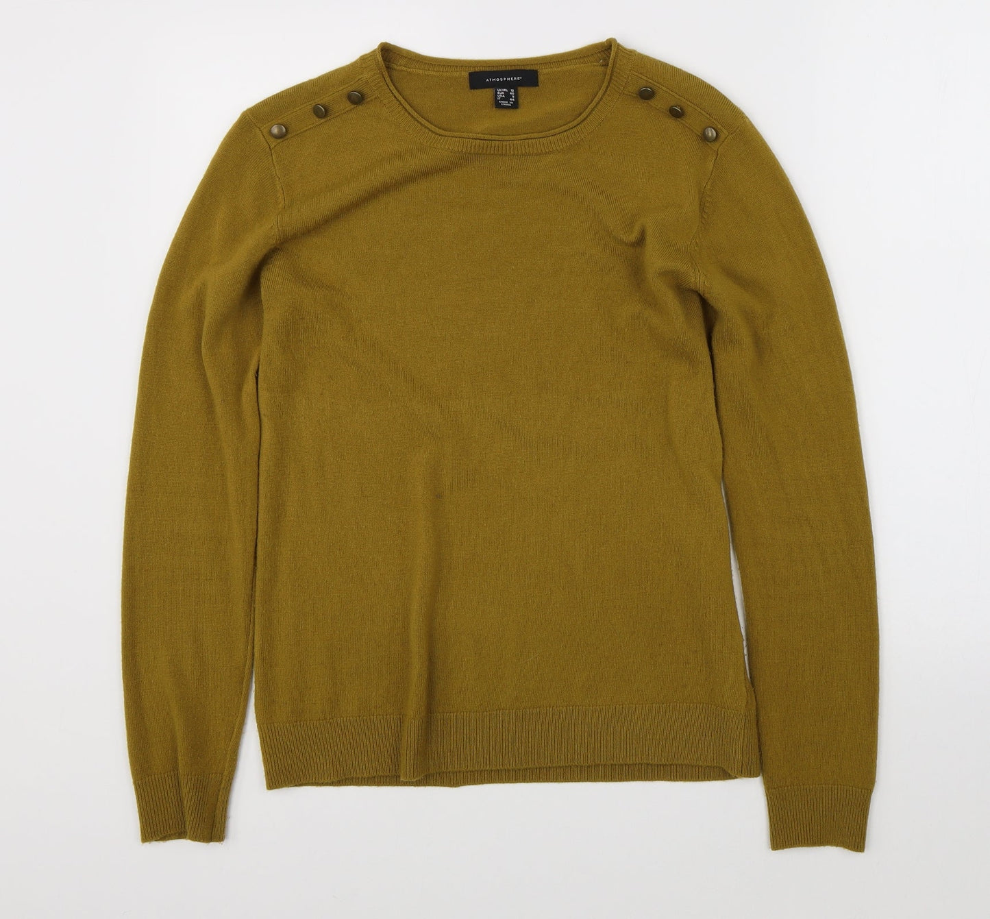 Atmoshpere Womens Yellow   Pullover Jumper Size 12