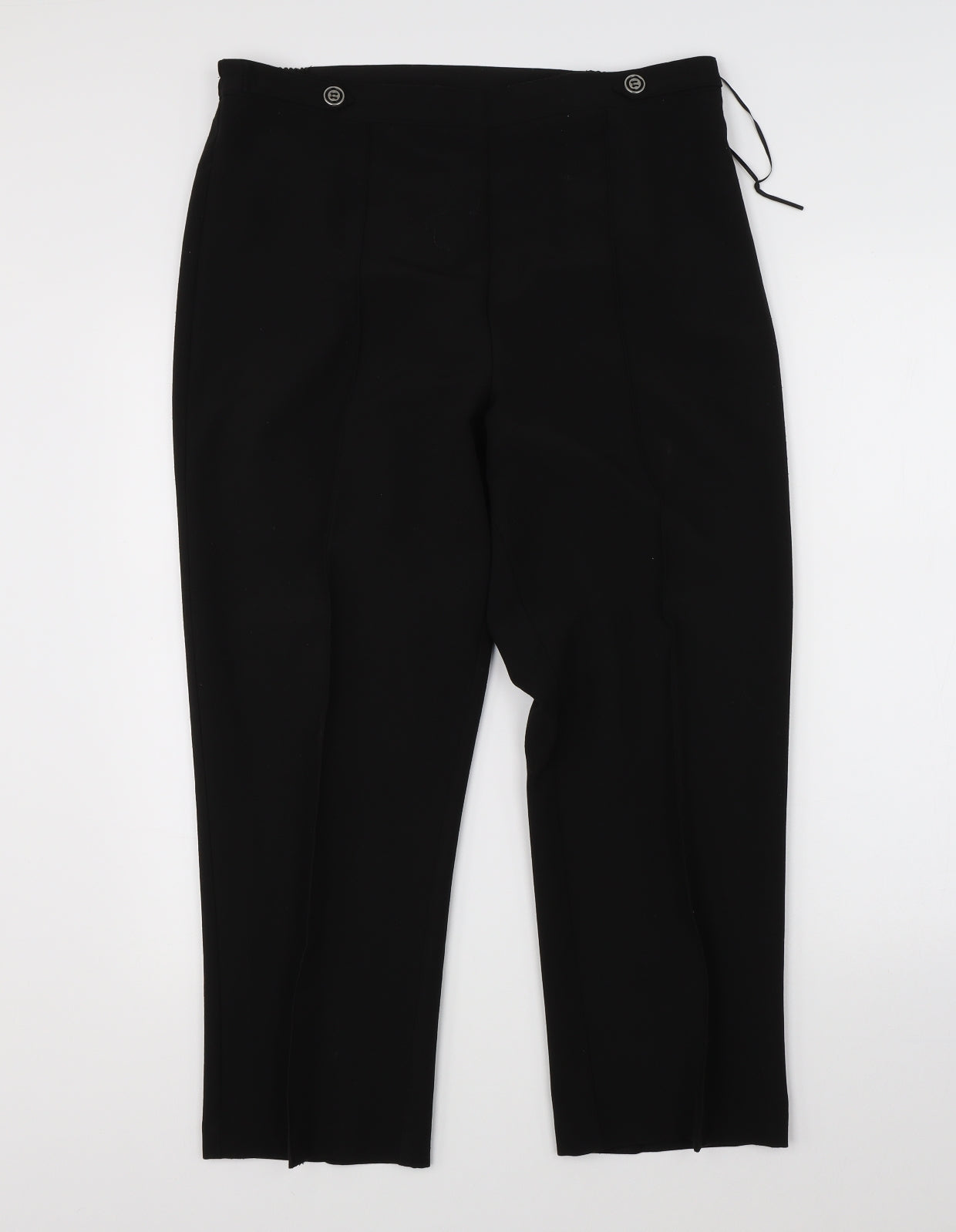 Sarah Hamilton Womens Black   Dress Pants Trousers Size 14 L24 in