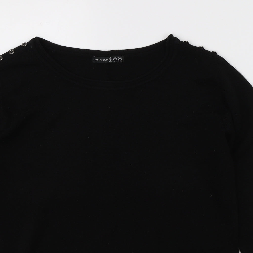 Atmosphere Womens Black   Pullover Jumper Size 12