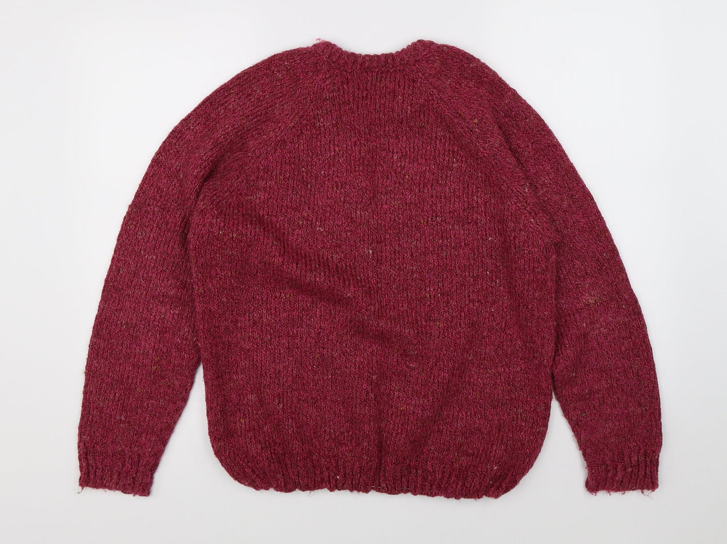 Mackays Womens Pink  Knit Pullover Jumper Size M