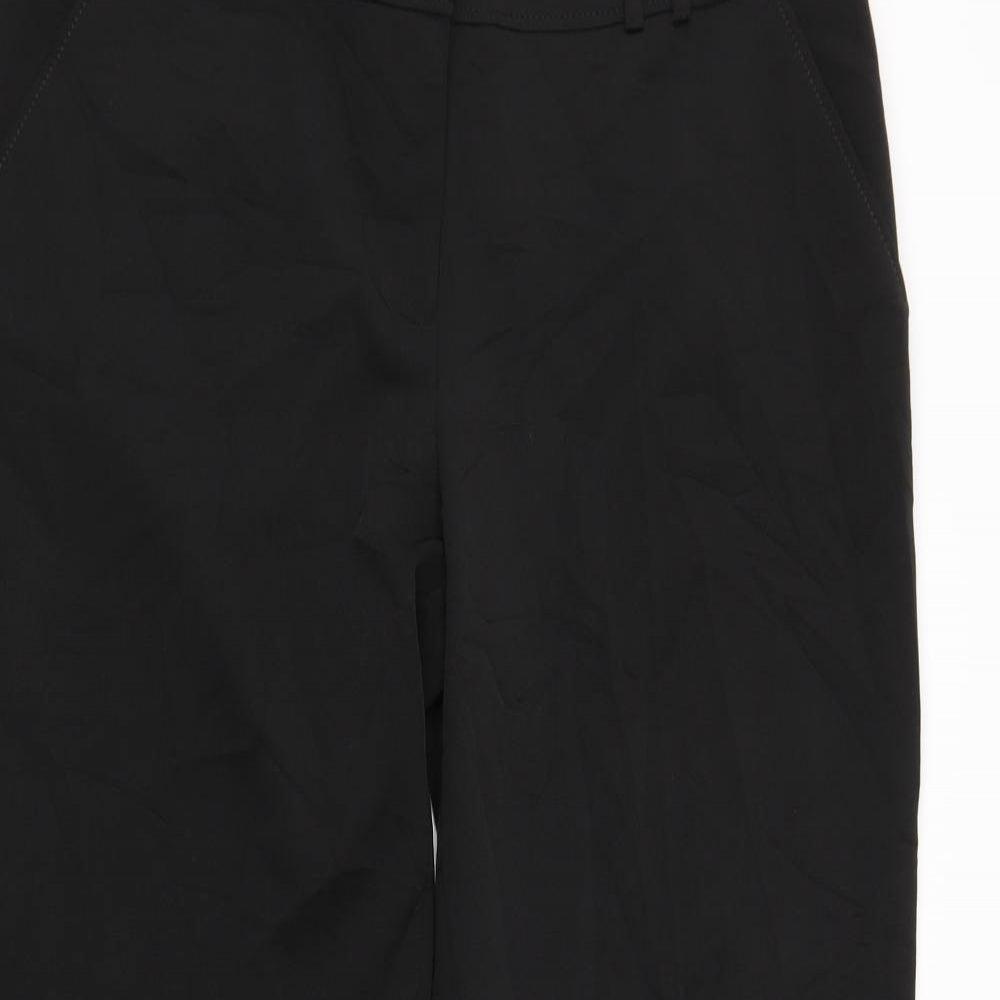South Womens Black   Trousers  Size 14 L30 in