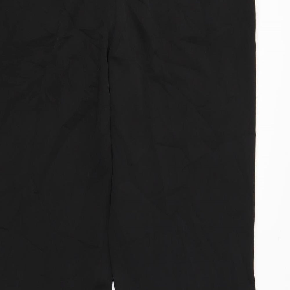 South Womens Black   Trousers  Size 14 L30 in