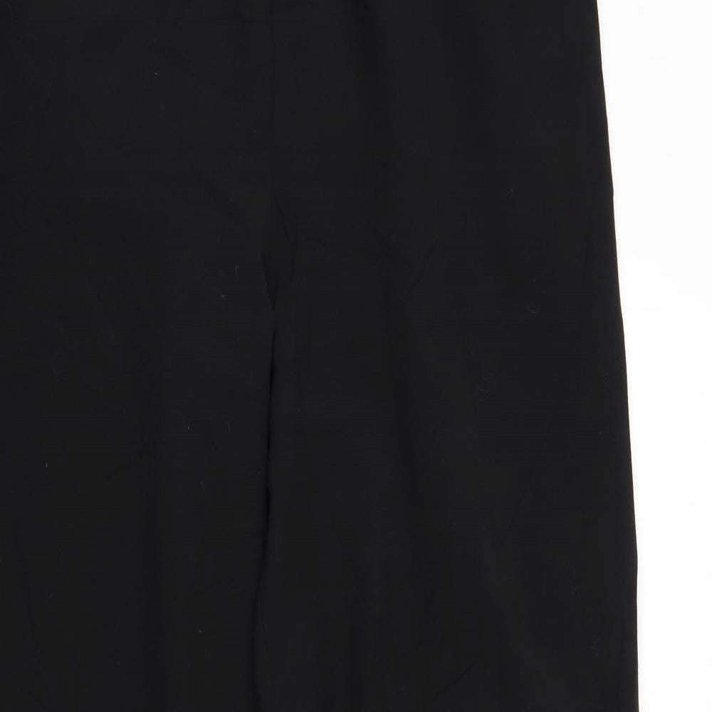 M&S Womens Black   Trousers  Size 14 L32 in
