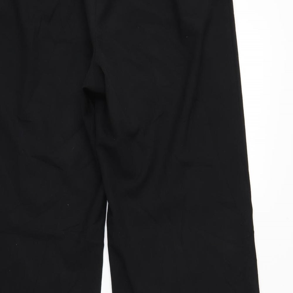 M&S Womens Black   Trousers  Size 14 L32 in