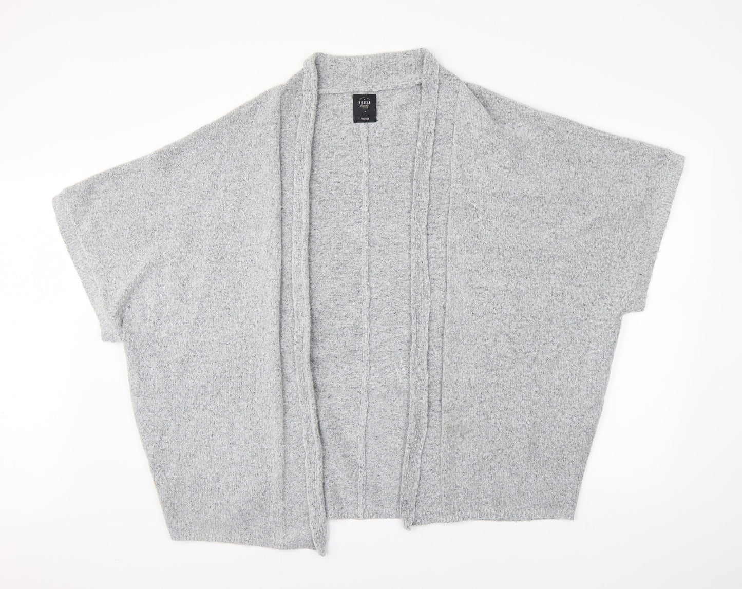 Preworn Womens Grey   Wrap Jumper One Size