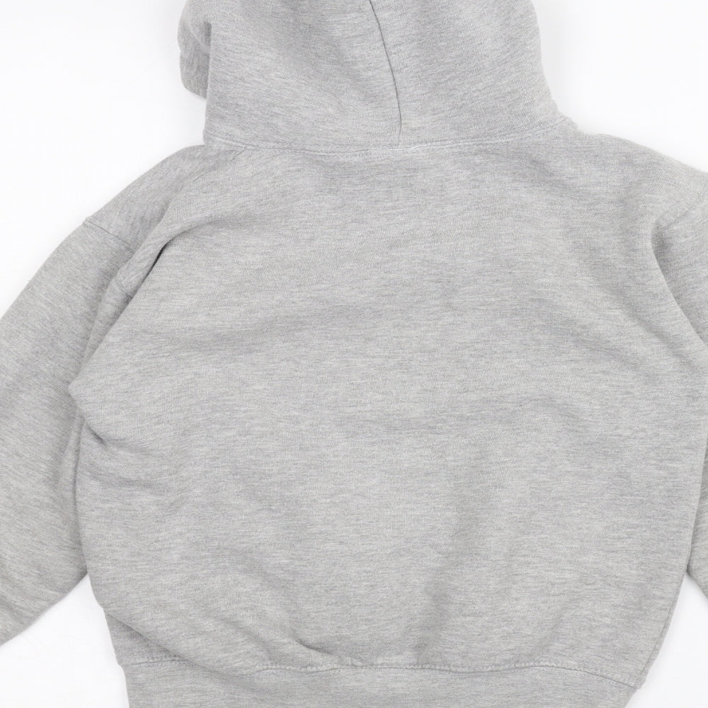 Preworn Girls Grey   Pullover Hoodie Size L