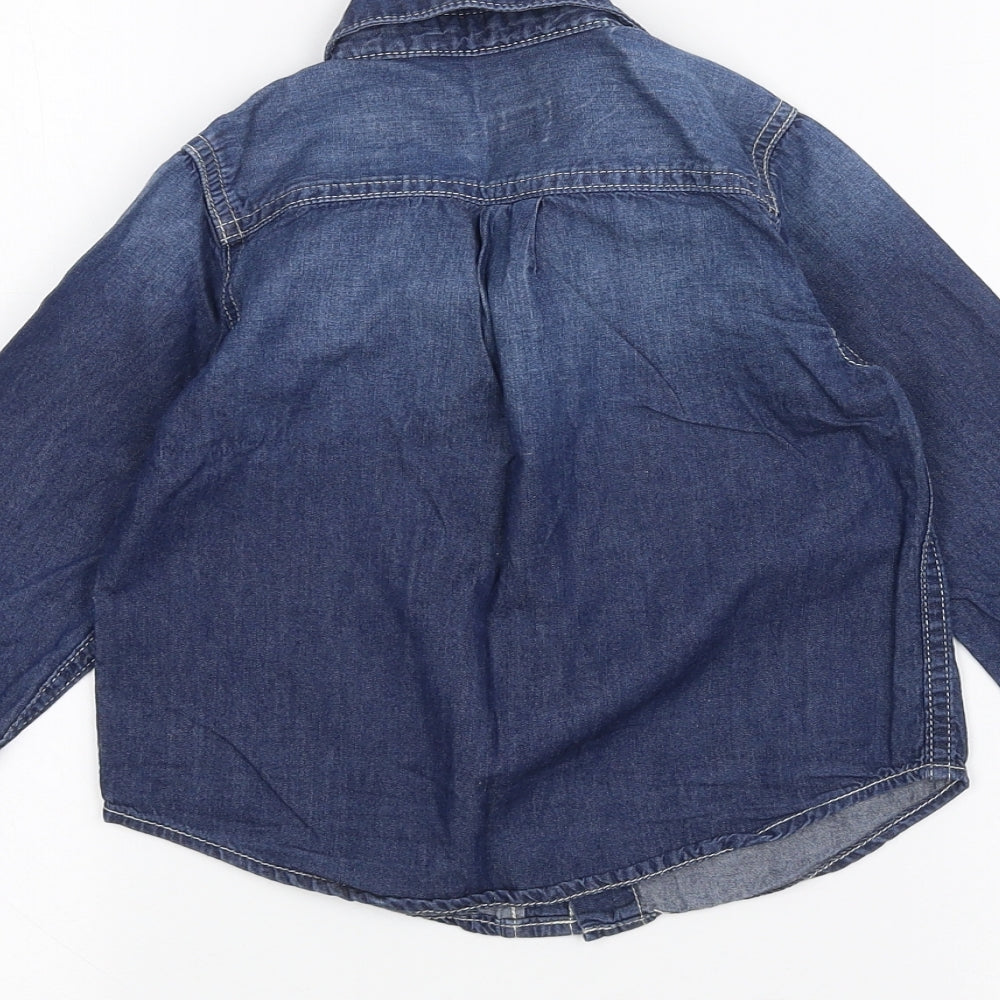 Gap Girls Blue  Denim Jacket  Size 3 Years