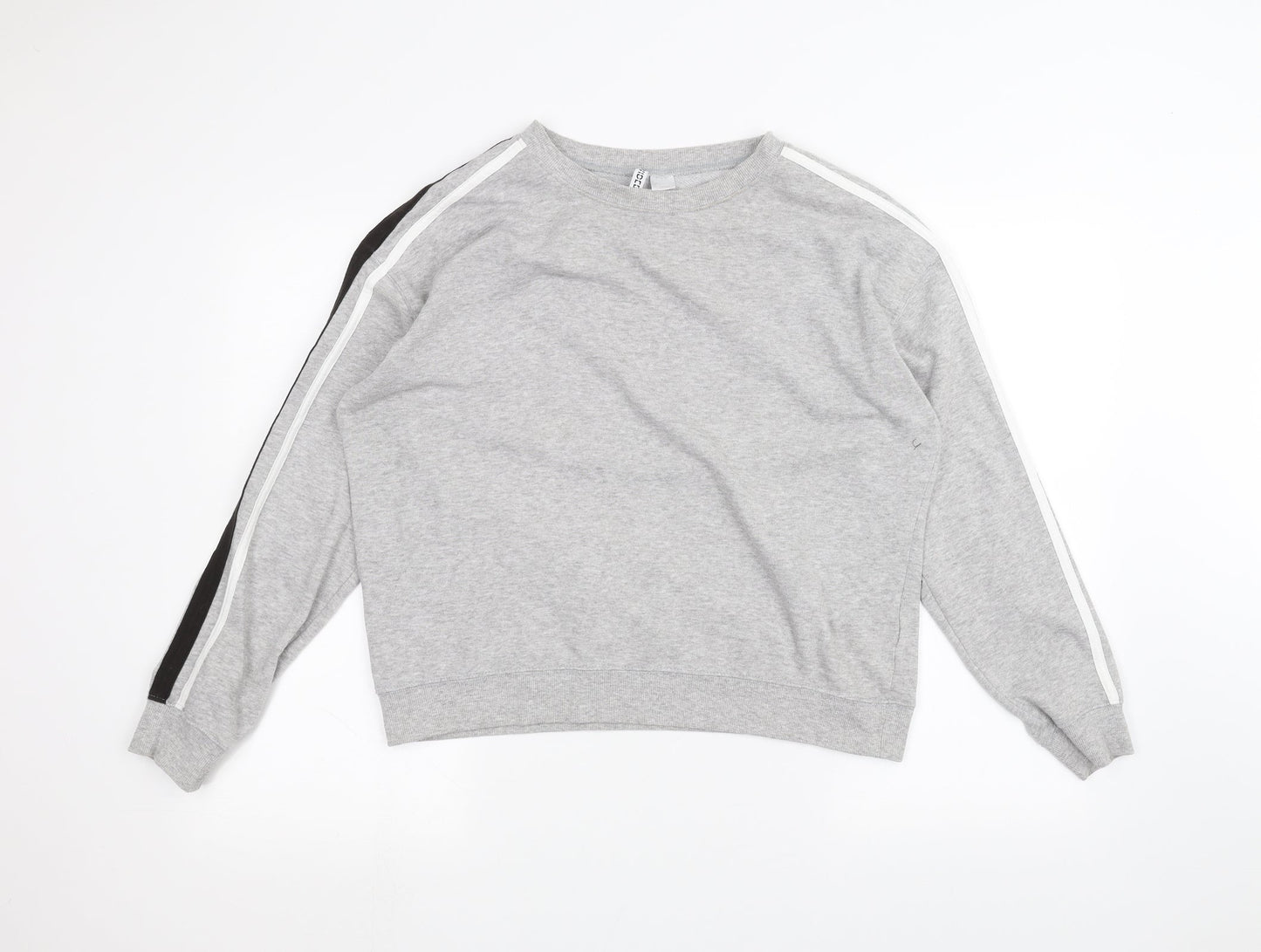 H&M Womens Grey   Pullover Jumper Size L