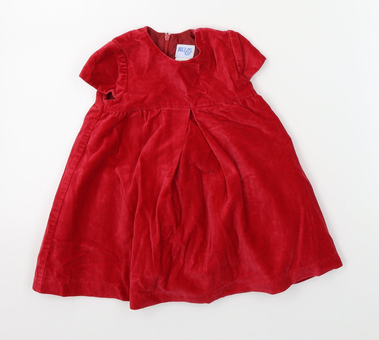 NLI me Girls Red   A-Line  Size 12 Months