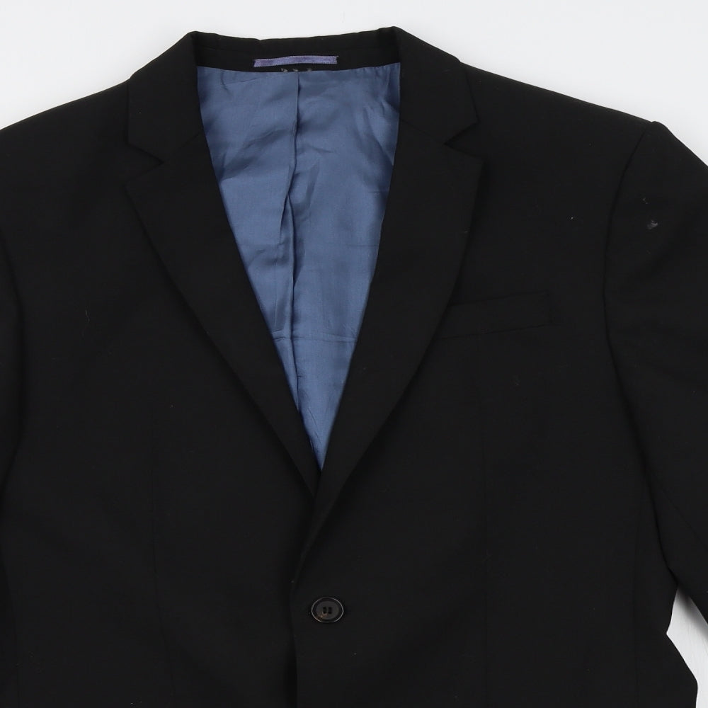 Preworn Mens Black   Jacket Blazer