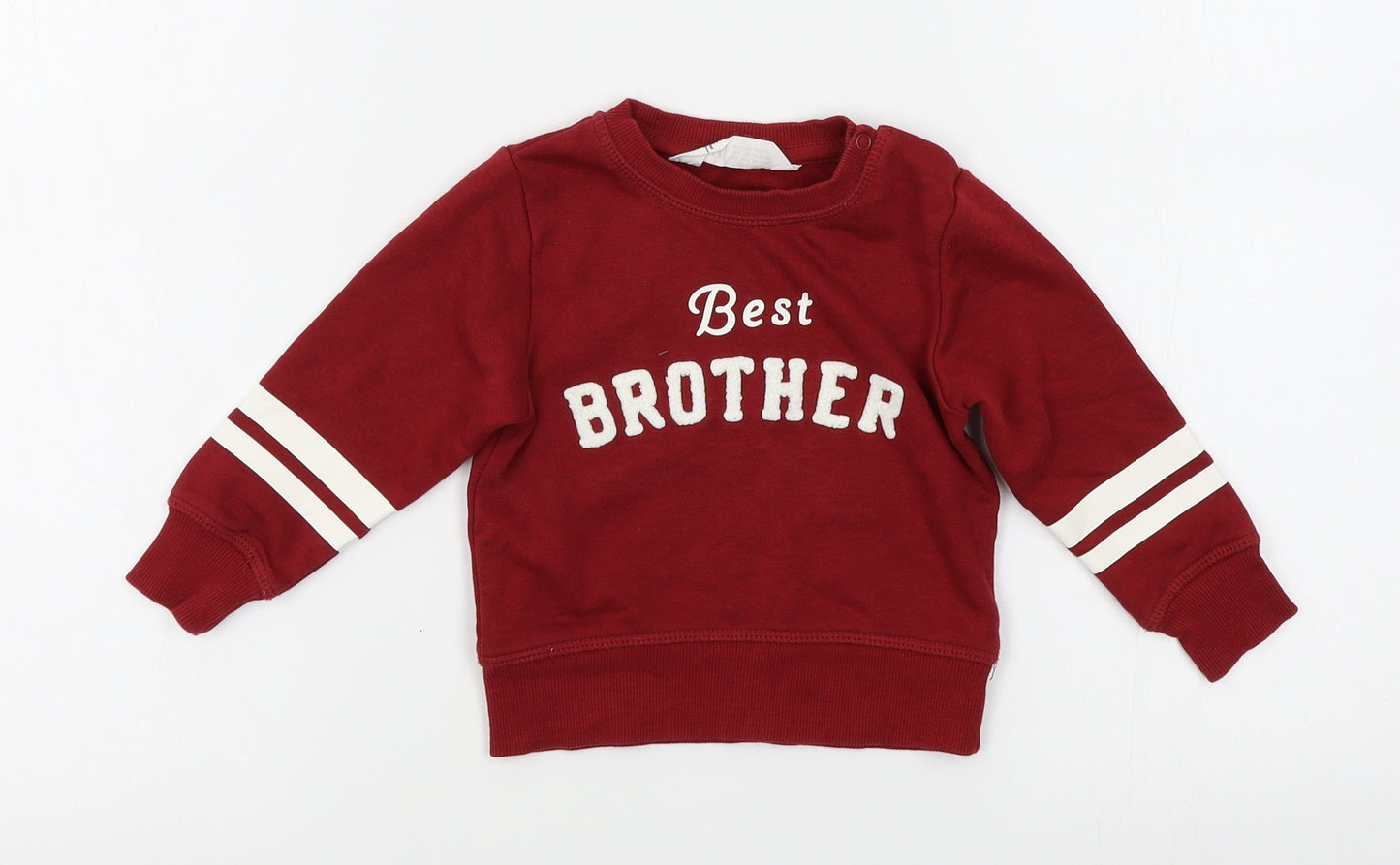 H&M Baby Red   Pullover Jumper Size 6-9 Months