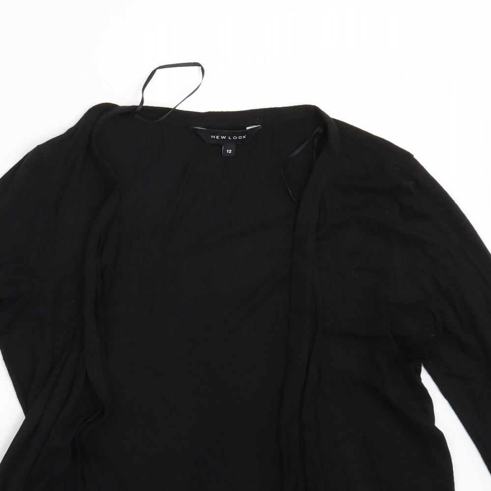 New Look Womens Black   Cape Jumper Size 12