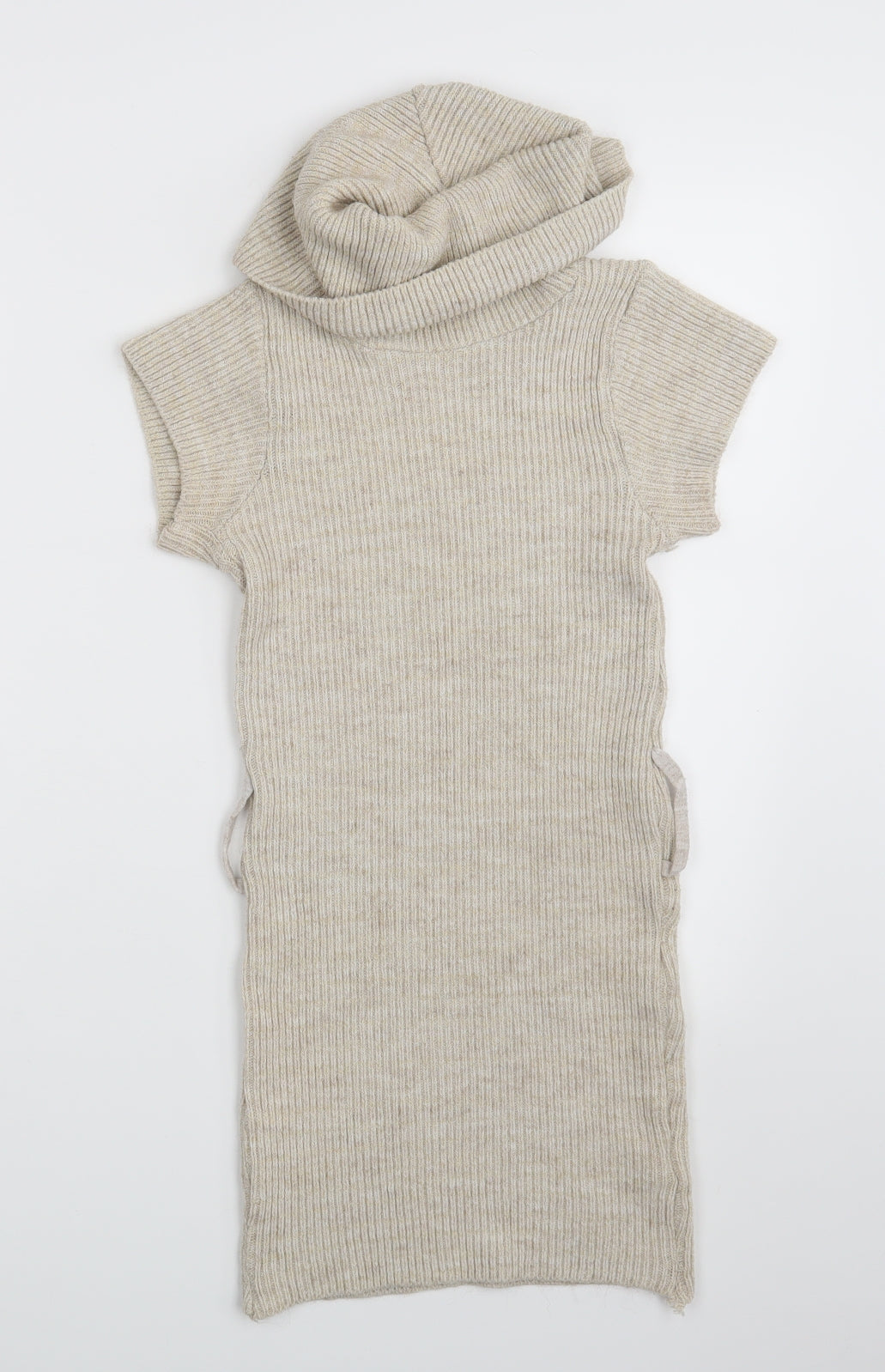 Quiz Womens Beige   Pullover Jumper Size S