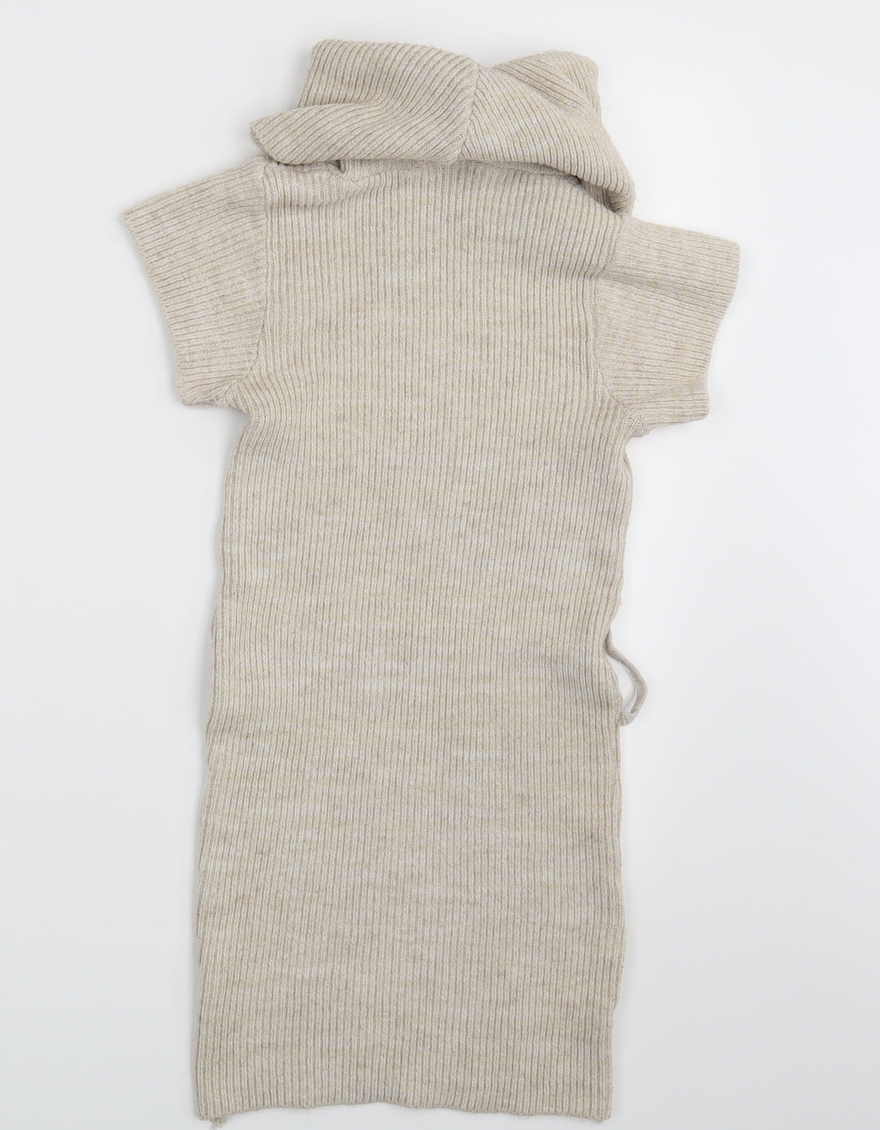 Quiz Womens Beige   Pullover Jumper Size S