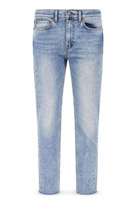 Jack Wills Mens Blue  Denim Skinny Jeans Size 28 in L27 in - Croppped